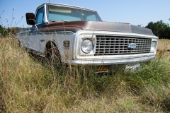 Abandoned Cars and Trucks Along HWY 121 Between Anna, Texas and Bonham, Texas