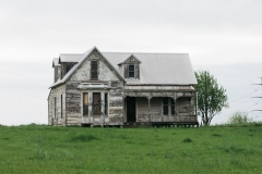 The Old Farmhouse on a Hill